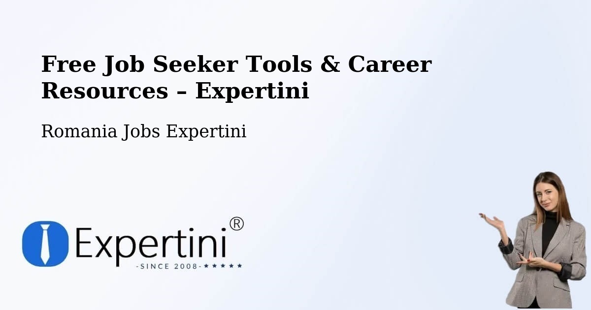 Free Job Seeker Tools & Career Resources – Comuna Sovarna - Comuna Sovarna, Romania Jobs Expertini